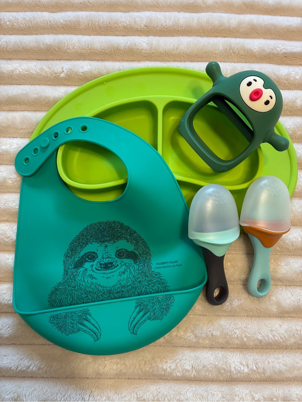 Silicone Feeding & Teething Bundle | 6-Piece Set